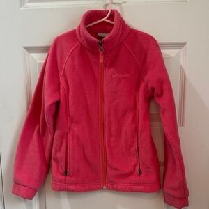 Columbia Kids Fleece Jacket - Bright Pink